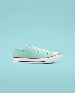 Converse Seasonal Color Chuck Taylor All Star Fiu Rövidszárú Fehér/Menta/Sötét/Piros | HIUJTXL-HU